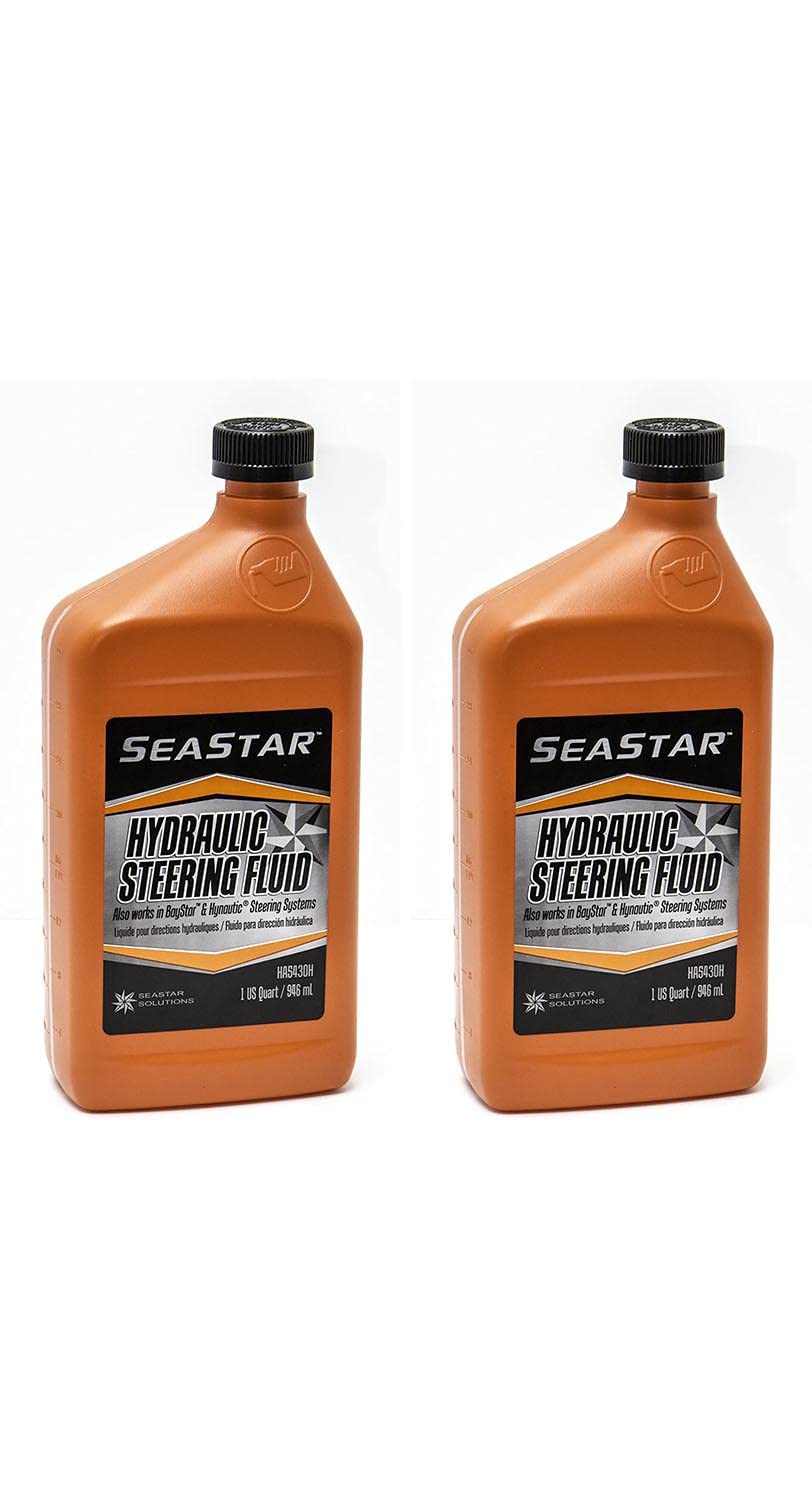 SeaStar HA5430H Marine Steering Fluid - 1 Qt / 32 oz (Pack of 2)