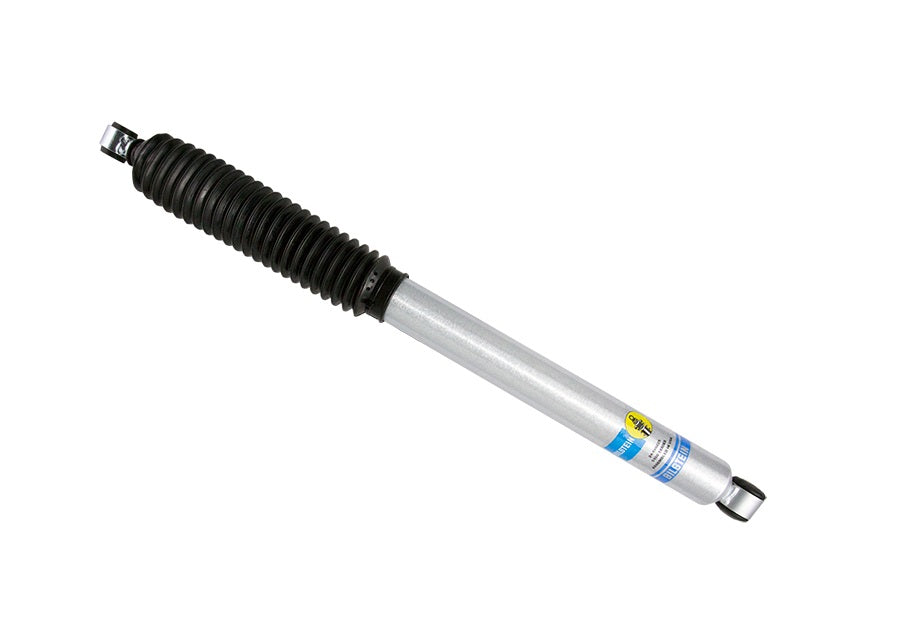 Bilstein 24186025 24-186025 - Shock Absorber; B8 5100 Series; Nitrogen Gas Charged; Limited Lifetime Warranty; Not Adjustable Valving; 18.04 Inch Collapsed Length/ 29.70 Inch Extended Length; Eye Mount; With Shock Boots; Zinc Plated; Single