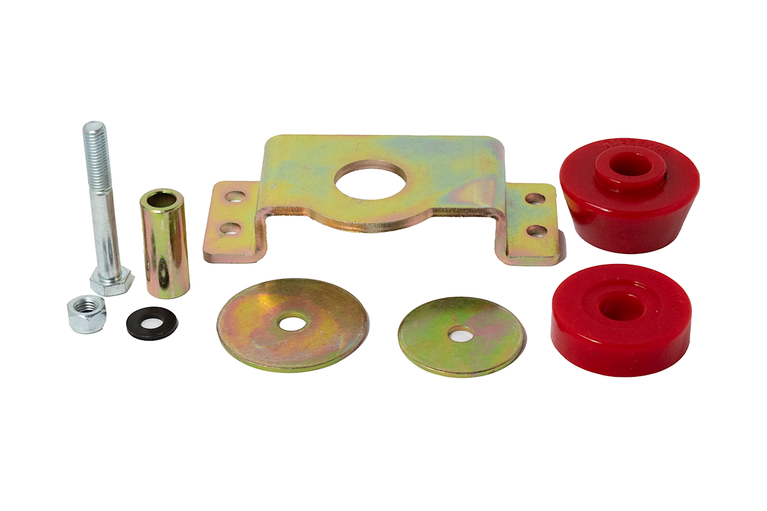 Energy Suspension 81110R 8.1110R - Auto Trans Mount Adapter; Red Bushing; Steel