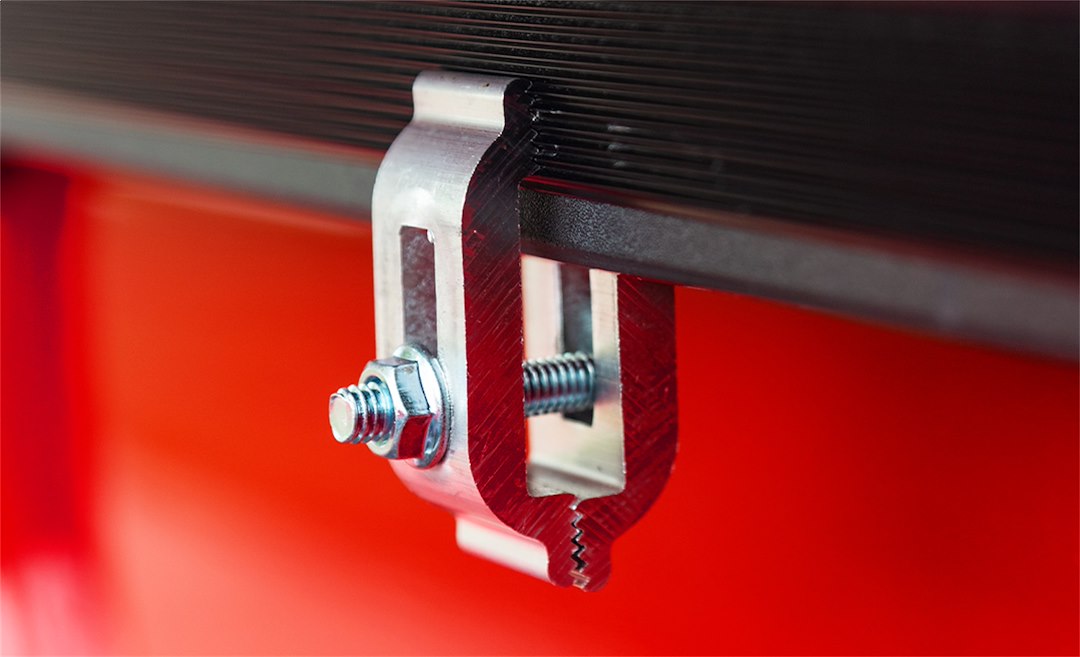 ACI 15339 ACCESS Covers - Tonneau Cover; Original; Soft Roll-Up Hook And Loop; Standard Profile; Black; Vinyl; Lockable; Not Compatible With Tool Box; With Nylon Straps And Clamps