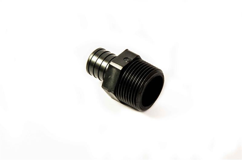 ELKHART SUPP 28779 ly - Fresh Water Fitting; EcoPoly; Adapter; 1 Inch PEx 1 Inch Male Pipe Thread; Straight; Black; Plastic; Single