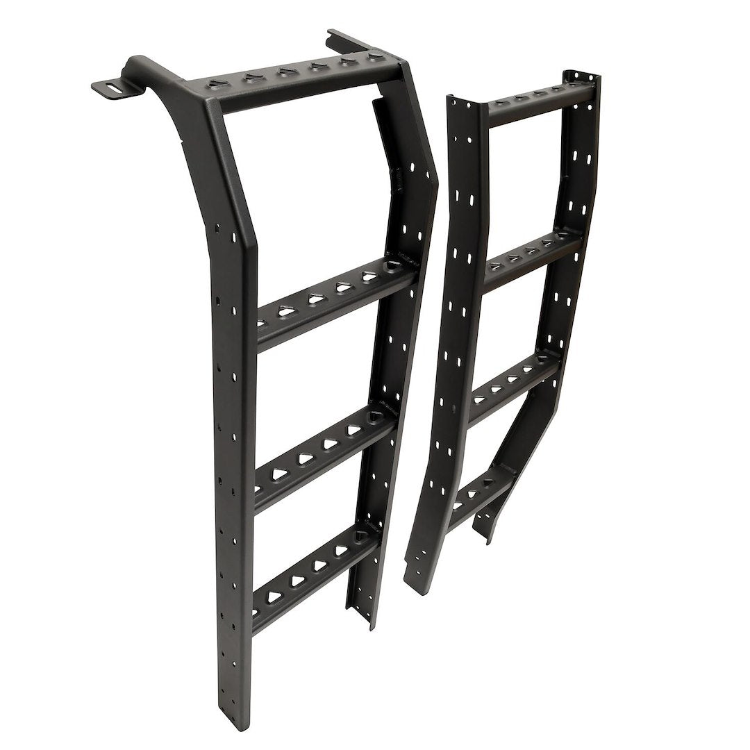 Westin 1500035 Automotive 15-00035 - RV Ladder; Mesa; 14-1/2 Inch Height; Aluminum; Fixed; 7 Steps; Bolt-On Permanent Mount; 2-1/2 Inch Width; Powder Coated/ Black; With Mounting Bracket And Hardware