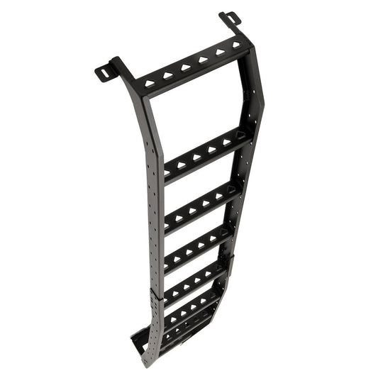Westin 1500035 Automotive 15-00035 - RV Ladder; Mesa; 14-1/2 Inch Height; Aluminum; Fixed; 7 Steps; Bolt-On Permanent Mount; 2-1/2 Inch Width; Powder Coated/ Black; With Mounting Bracket And Hardware