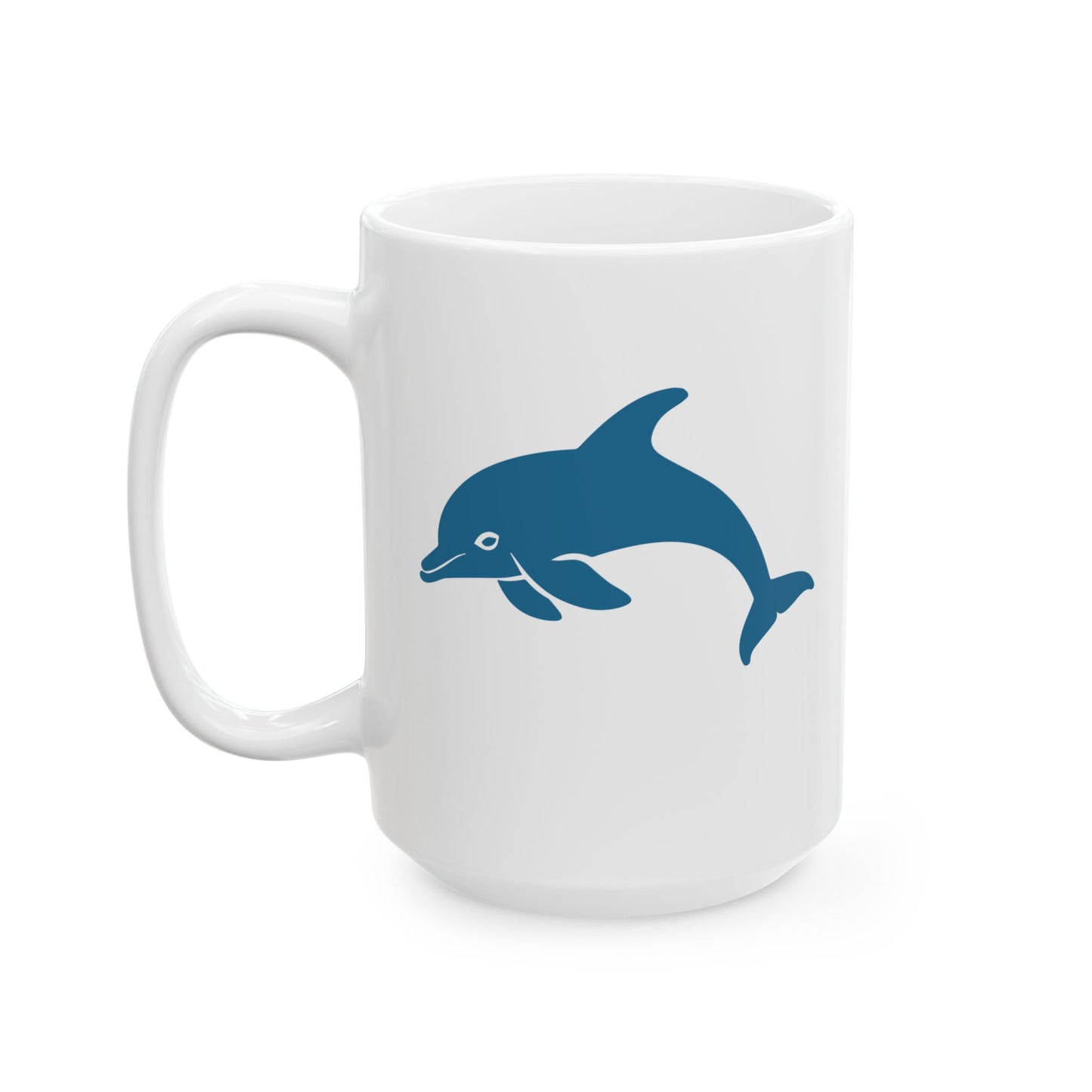 Personalized Ceramic Coffee Mug with Cute Blue Whale Design - BPA & Lead-Free, Dishwasher & Microwave Safe, Eco-Friendly