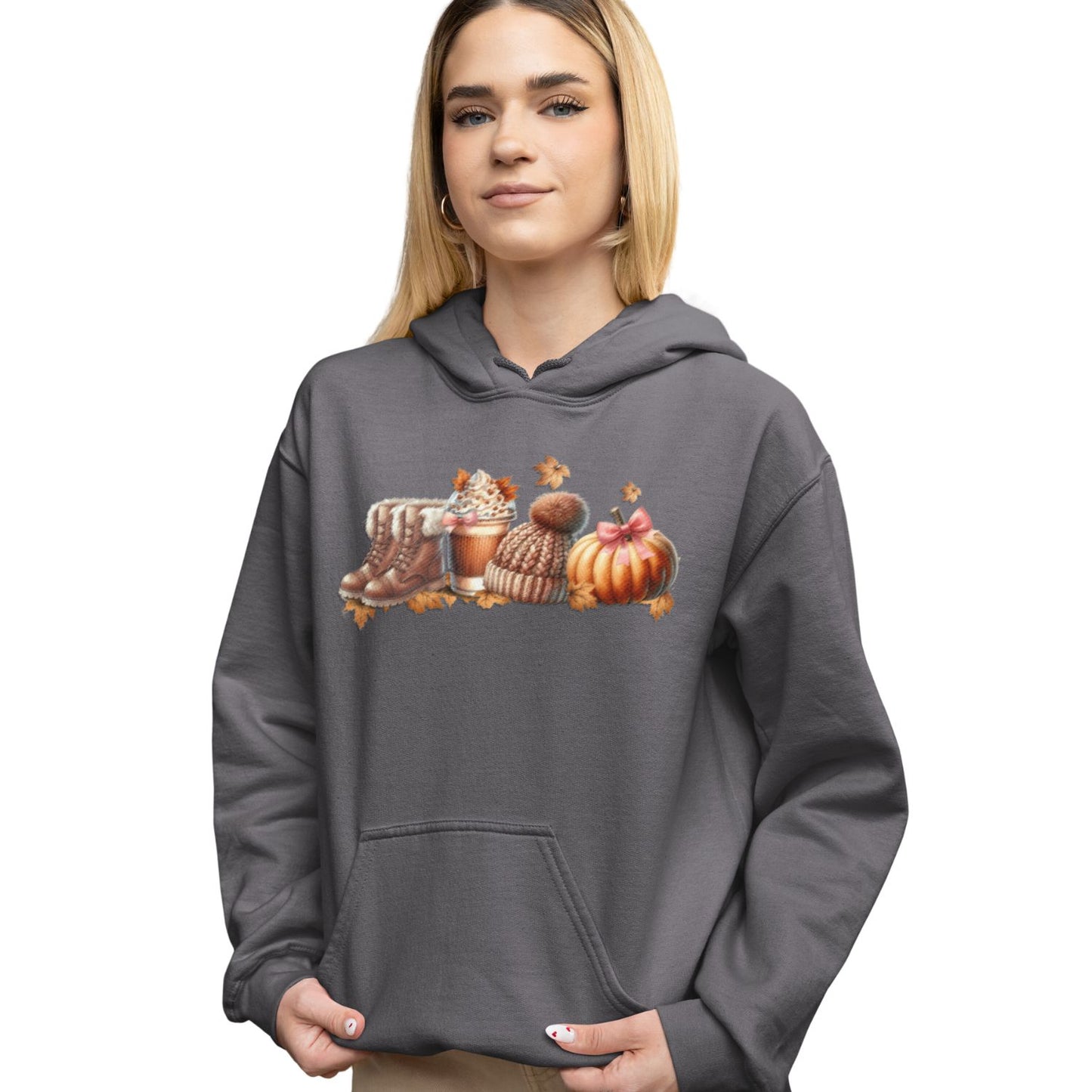 Unisex Fall Hoodie - Soft Cotton Blend for Cozy Comfort, Warm & Stylish Sweatshirt with Autumn-Inspired Design, Perfect for Cold Days - Ethically Made with Sustainable Cotton, Durable & Comfortable