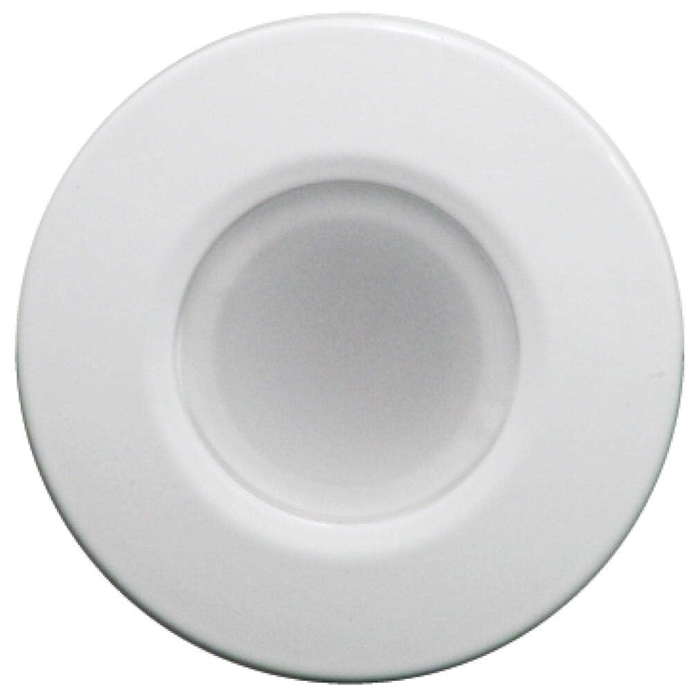 Lumitec 112523, Orbit Flush Mount Down Light, LED, White Housing