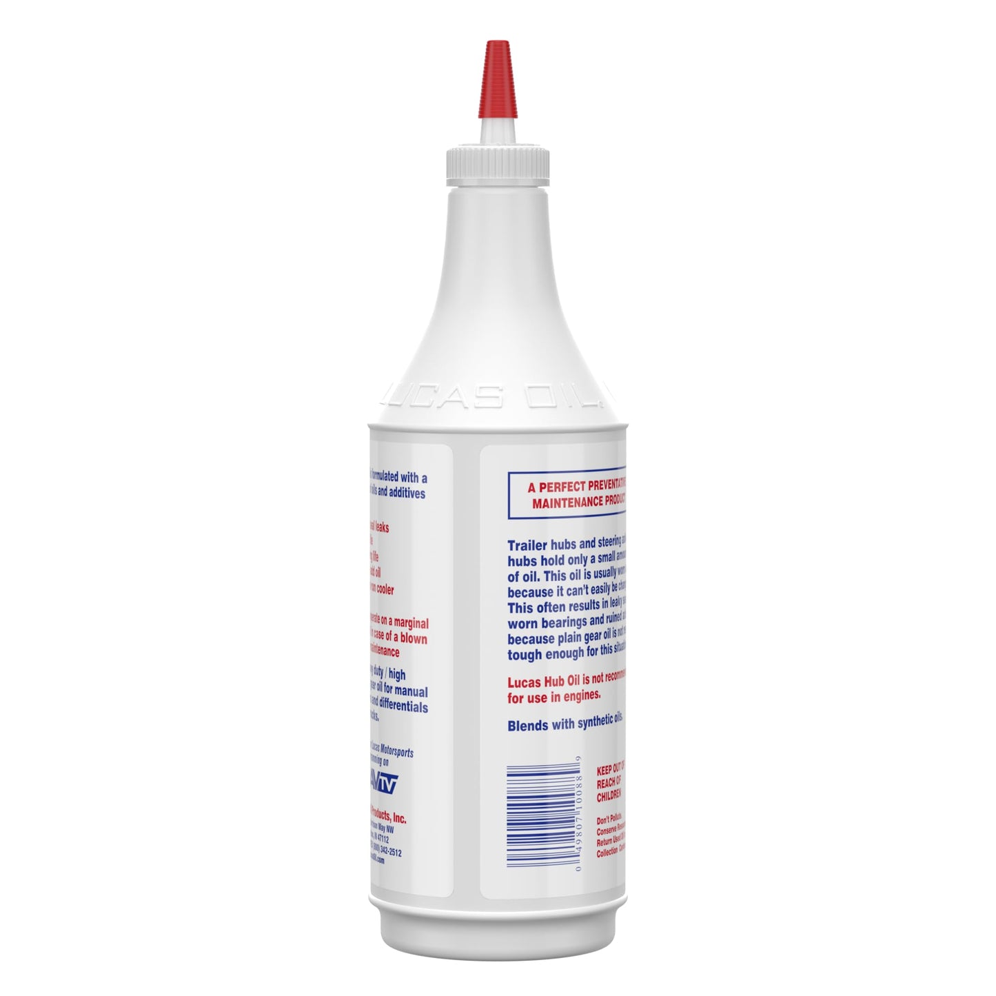 Lucas Oil 10088 Hub Oil - 32 Ounce (Pack of 12)
