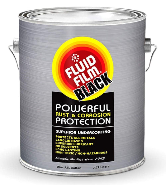 Fluid Film Black Non-Aerosol Anti-Rust Coating, Penetrant & Lubricant - 1 Gallon