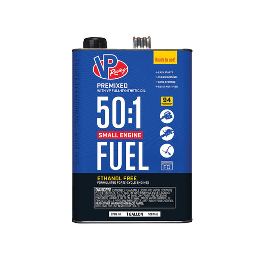 VP Racing Fuels 6231 50:1 Premixed 2-Cycle Small Engine Fuel - 1 Gallon