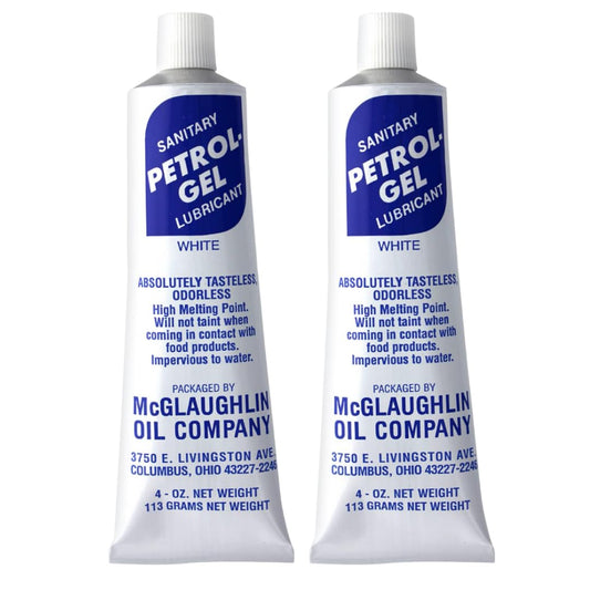 Petrol-Gel Food Grade Equipment Lubricant NSF - Premium Mineral Oil for Food Grade Grease Applications, Commercial Multipurpose - Pack of 2, SK-RR3A-GLX1