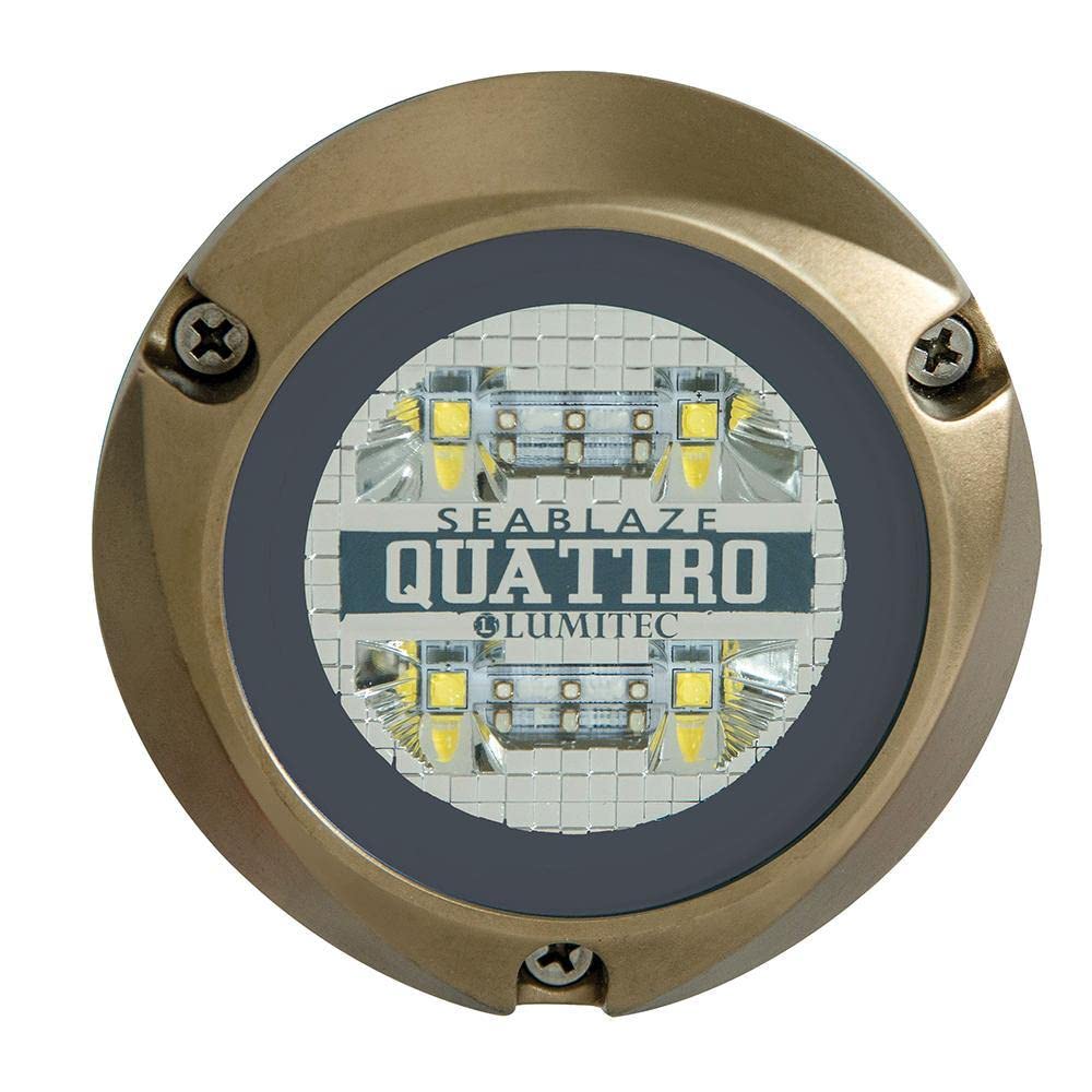 Lumitec 101510 SeaBlaze Quattro LED Underwater Boat Light - RGBW Spectrum