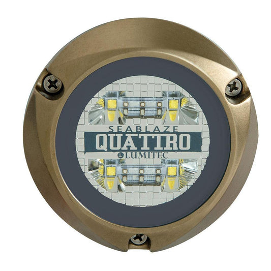 Lumitec 101510 SeaBlaze Quattro LED Underwater Boat Light - RGBW Spectrum