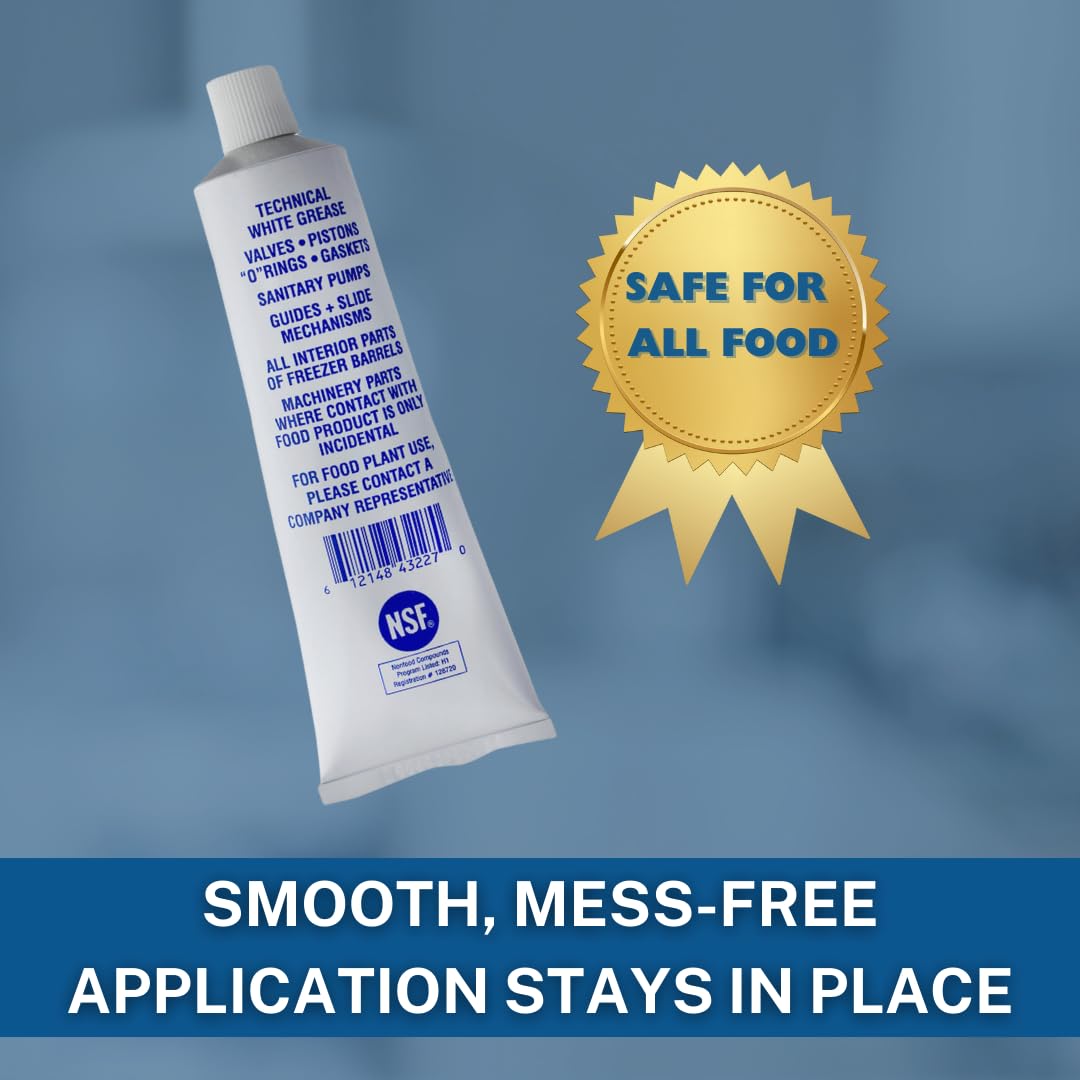 Petrol-Gel Food Grade Equipment Lubricant NSF - Premium Mineral Oil for Food Grade Grease Applications, Commercial Multipurpose - Pack of 2, SK-RR3A-GLX1