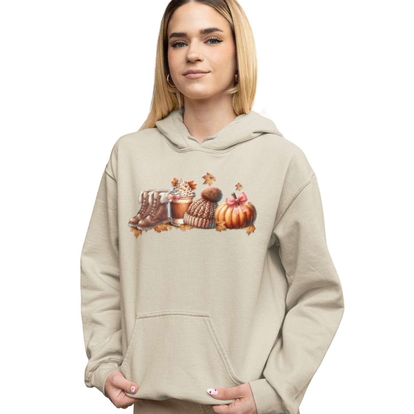 Unisex Fall Hoodie - Soft Cotton Blend for Cozy Comfort, Warm & Stylish Sweatshirt with Autumn-Inspired Design, Perfect for Cold Days - Ethically Made with Sustainable Cotton, Durable & Comfortable