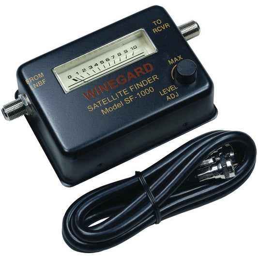 Winegard SF-1000 Satellite Finder Meter, 7.25" x 4.25" x 1.75"