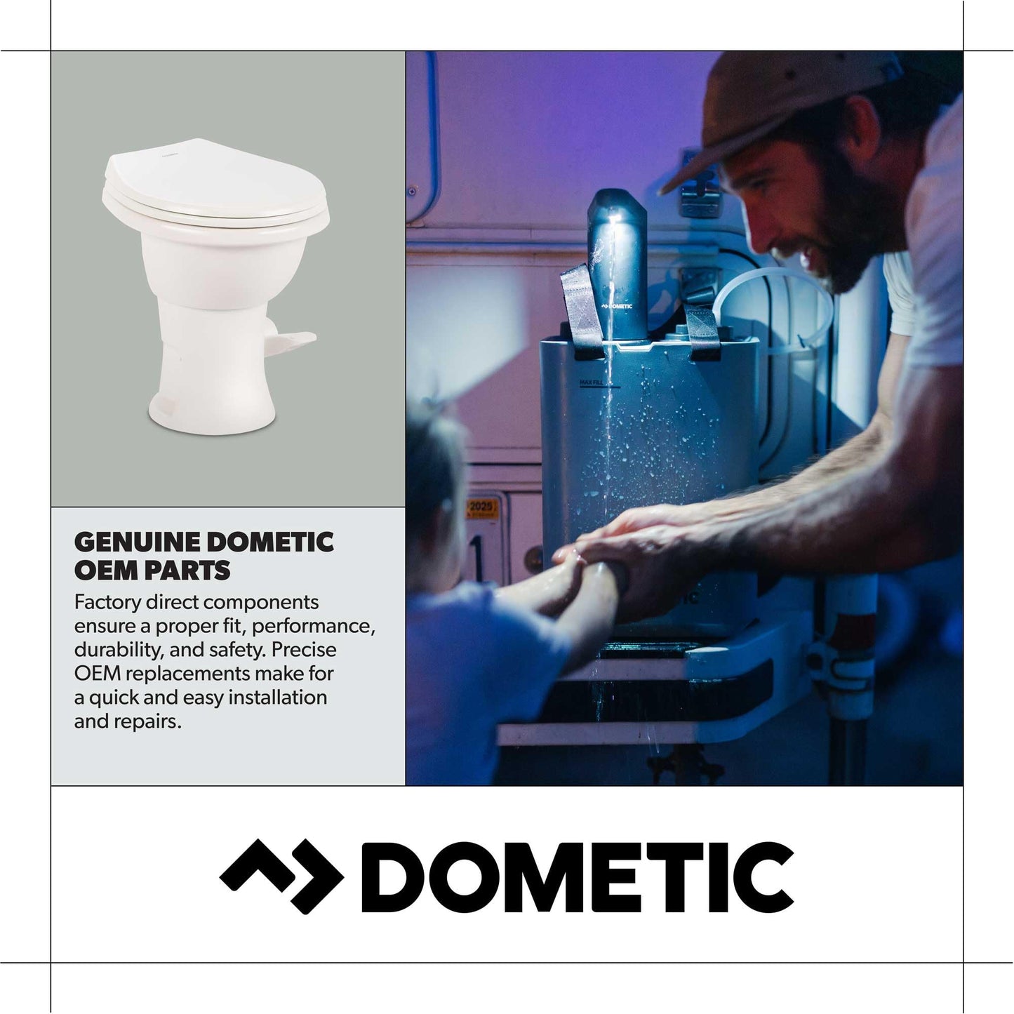 Dometic Toilet Bowl Seal Replacement Kit 385311462