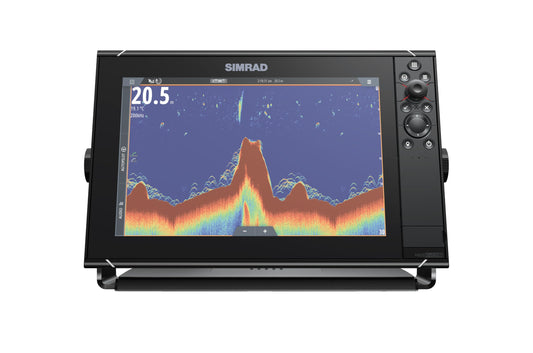 Simrad NSS16 Evo3S - 16-inch Multifunction Fish Finder Chartplotter with Preloaded C-MAP US Enhanced Charts