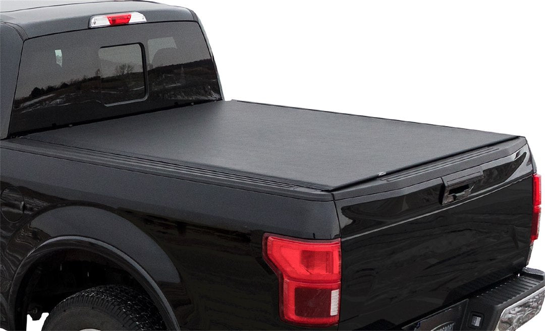 EZ Wheeler 91439 ACCESS Covers  - Tonneau Cover; Vanish®; Soft Roll-Up Hook And Loop; Low Profile; Black; Vinyl; Lockable Using Tailgate Handle Lock; Not Compatible With Tool Box