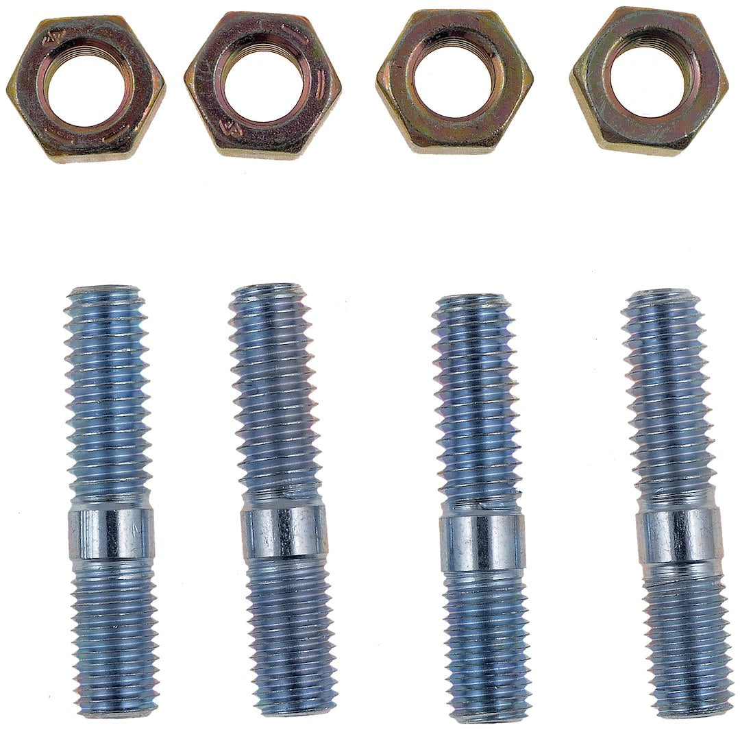 Dorman 23705 Help! By   - Carburetor Stud Kit; Double End Stud Type; 5/16 Inch Diameter; Stainless; With Hex Nuts; Set Of 4