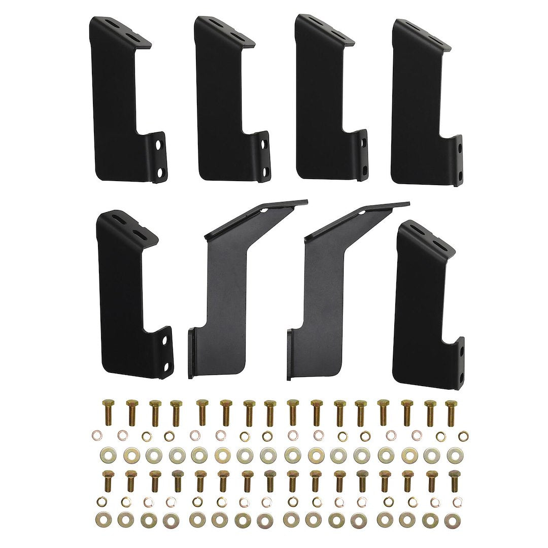 Westin 5614225 Automotive 56-14225 - Nerf Bar; HDX; With Drop Down Steps; 3 Inch Square Straight; Textured Powder Coat; Black; Steel; With Welded End Caps; Rocker Panel Mount