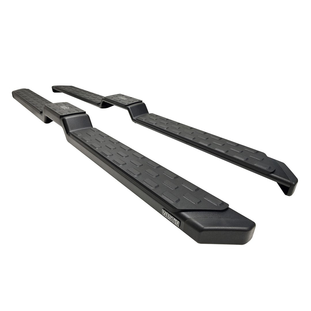 Westin 5534125 Automotive 55-34125 - Running Board; HDX; Powder Coated; Textured Black; Aluminum; Unlighted; Rocker Panel Mount; With Mounting Hardware And Brackets