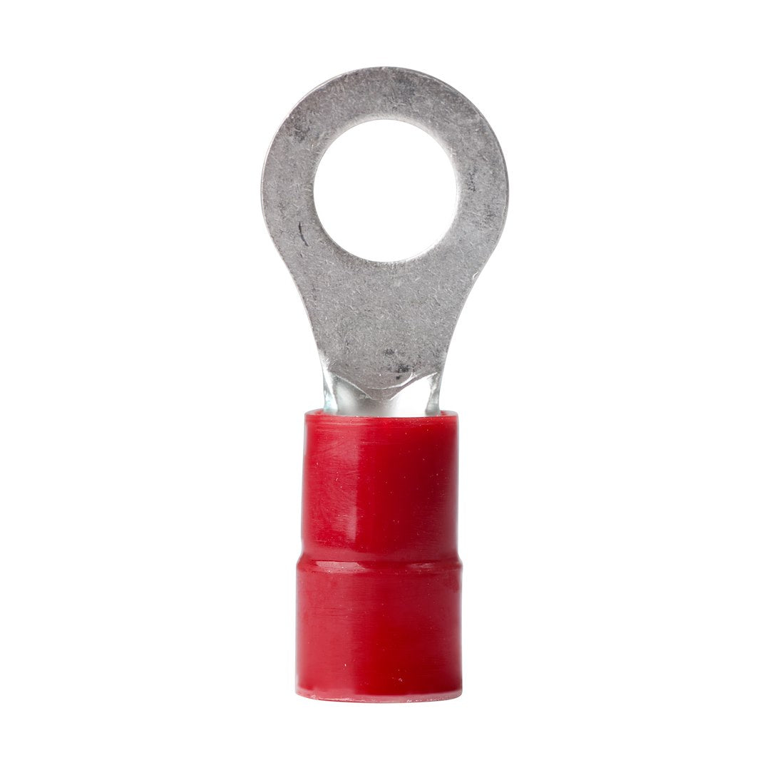 Ancor 230235 Wire Terminal End; Marine Grade®; 5/16 Inch Ring Terminal; 8 Gauge Wire; Tinned Copper Connector/ Nylon Insulation; Pack Of 2
