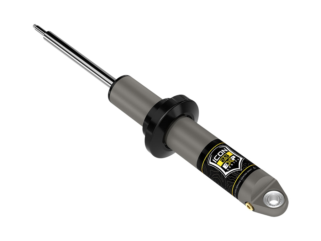 Icon Vehicle Dynamics 48611 Coil Over Shock Absorber; 2.5 Series; Non Adjustable Valving; 1-1/2 To 2-1/4 Inch Lift; Must Re-Use OE Spring; Black/ Gray; Without Remote Reservoir; Single