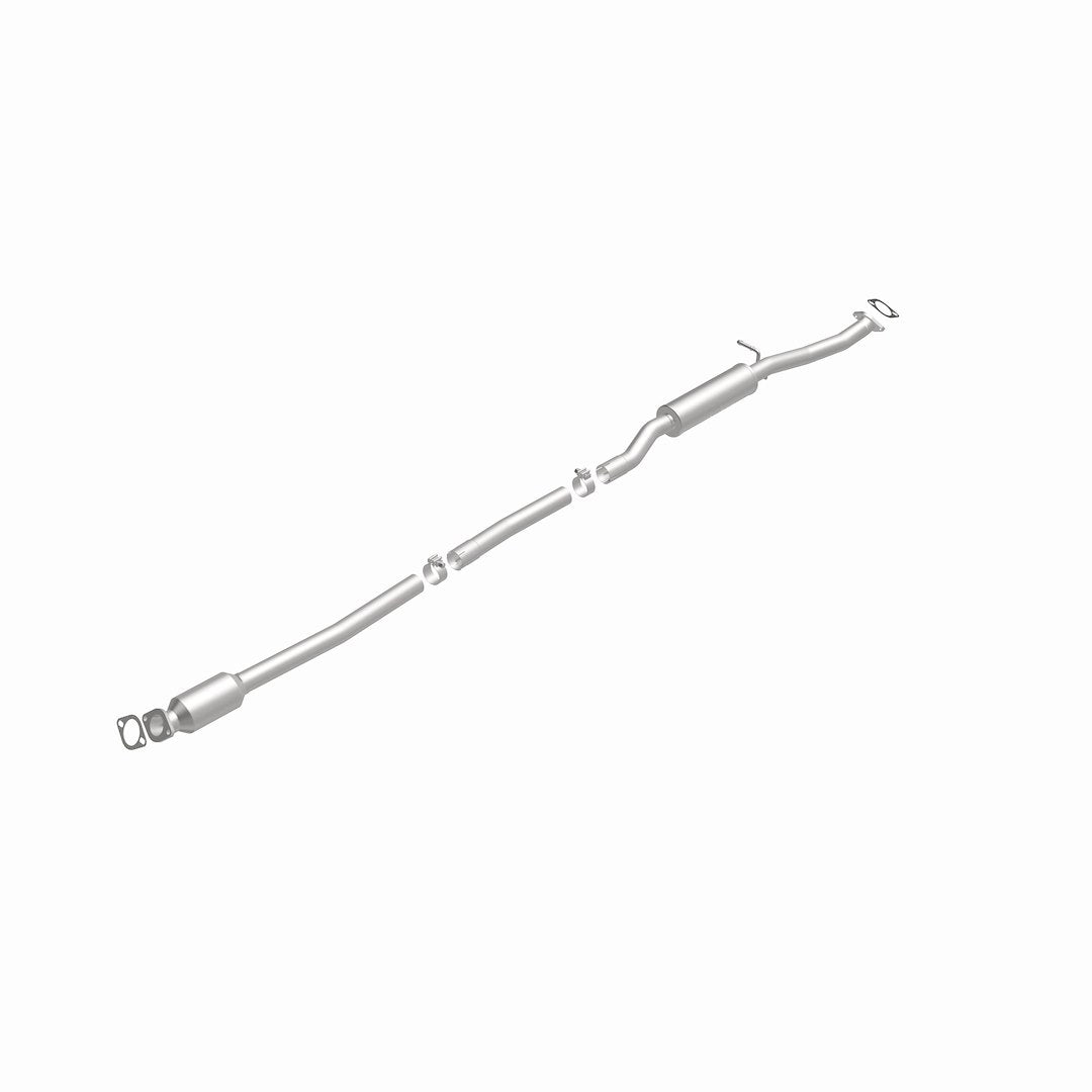 MagnaFlow Exhaust Products 280055 Magnaflow 48 State Converter  - Catalytic Converter; OEM Grade; Stainless Steel; Bolt-On Inlet; Bolt-On Outlet; 9-1/4 Inch Body/98 Inch Overall Length; With Clamps