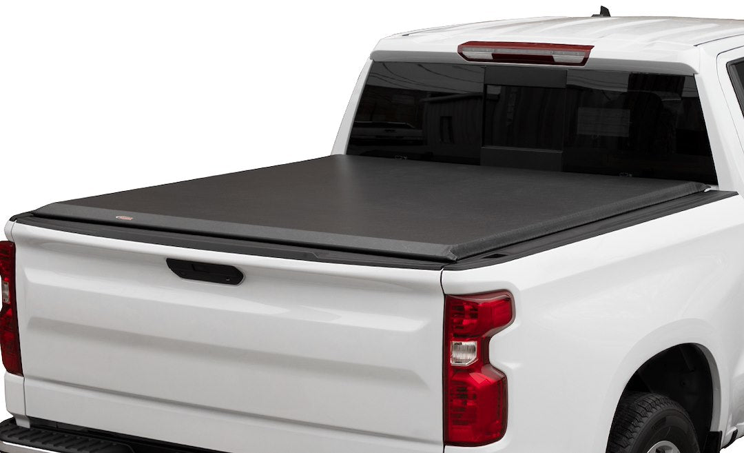 ACI 15319 ACCESS Covers  - Tonneau Cover; Original; Soft Roll-Up Hook And Loop; Standard Profile; Black; Vinyl; Lockable; Not Compatible With Tool Box; With Nylon Straps And Clamps