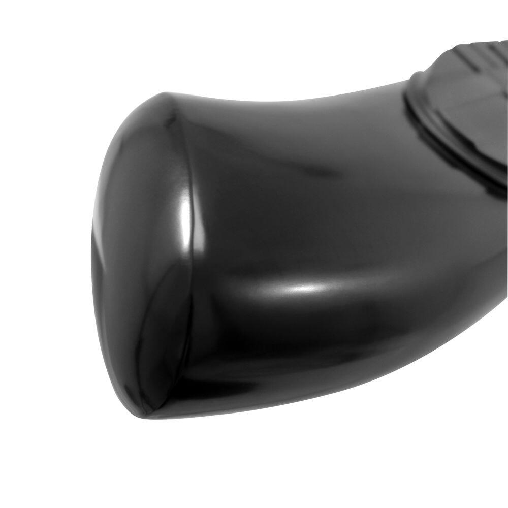Westin 2154065 Automotive 21-54065 - Nerf Bar; PRO TRAXX®; With Step Pads; 5 Inch Oval Bent; Powder Coated; Black; Steel; With Welded End Caps; Rocker Panel Mount