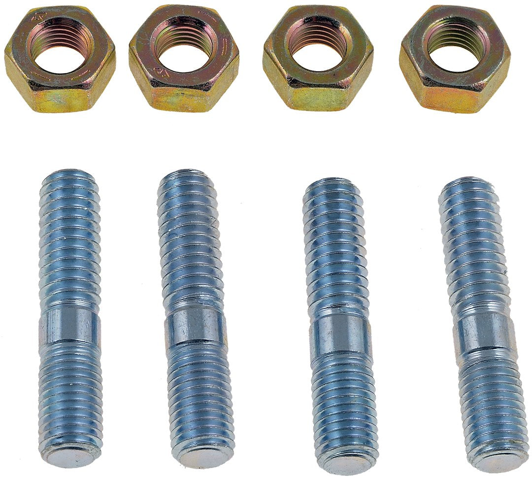 Dorman 23705 Help! By   - Carburetor Stud Kit; Double End Stud Type; 5/16 Inch Diameter; Stainless; With Hex Nuts; Set Of 4