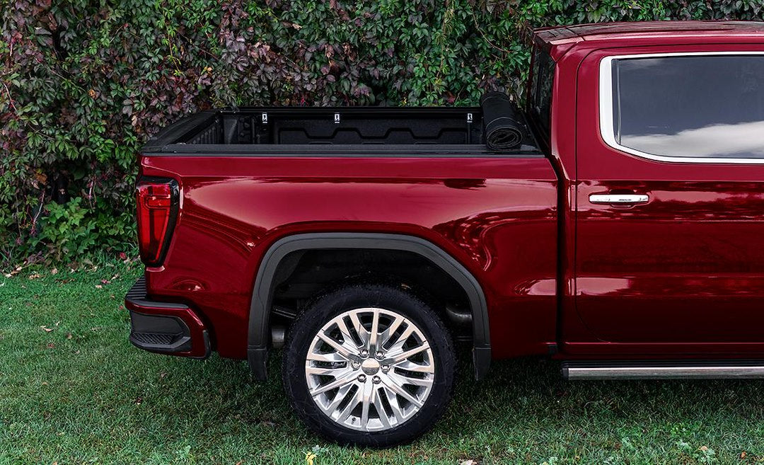 ACI 45349 ACCESS Covers  - Tonneau Cover; Lorado®; Soft Roll-Up Hook And Loop; Low Profile; Black; Vinyl; Lockable Using Tailgate Handle Lock; Not Compatible With Tool Box; With Nylon Straps And Clamps