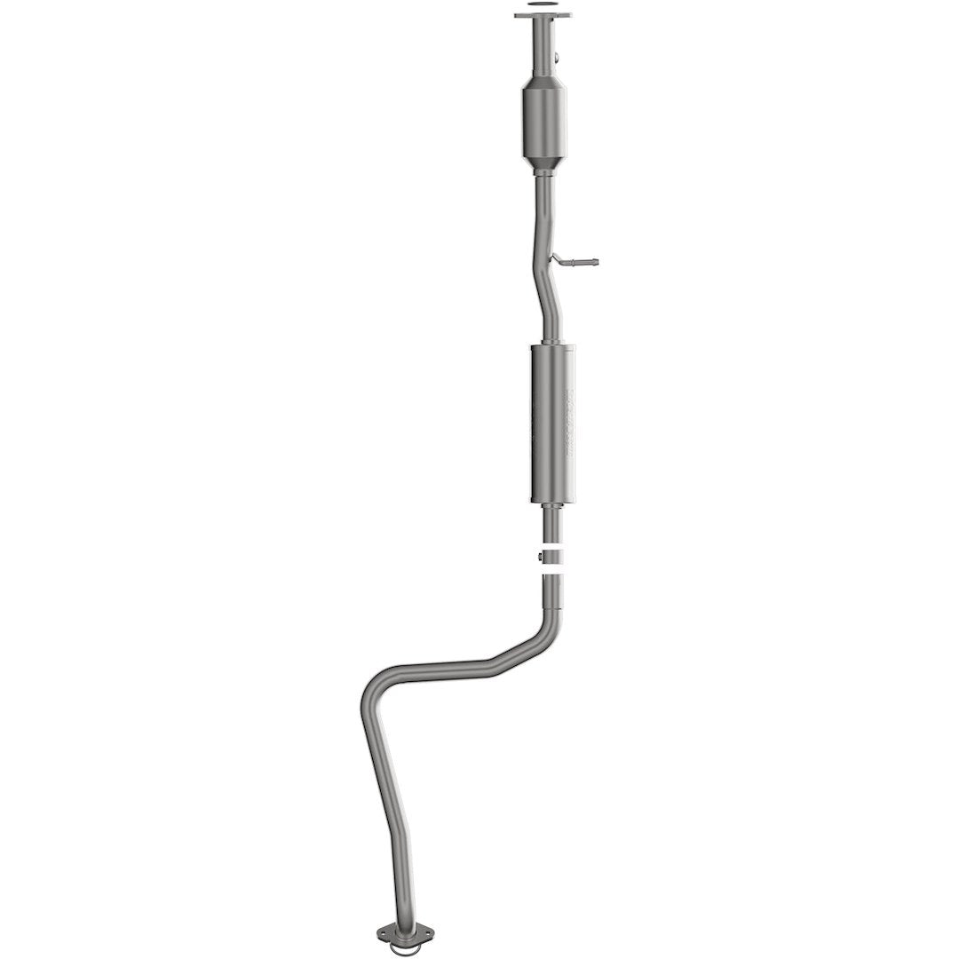 MagnaFlow Exhaust Products 280117 Magnaflow 48 State Converter  - Catalytic Converter; OEM Grade; Stainless Steel Case; Single Bolt-On Inlet; Single Bolt-On Outlet; 82-3/4 Inch Overall Length; With 2 Crush Ring Gasket/ 1-3/4 In Band Clamp/ Hangers