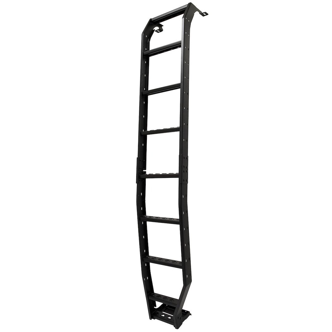 Westin 1500035 Automotive 15-00035 - RV Ladder; Mesa; 14-1/2 Inch Height; Aluminum; Fixed; 7 Steps; Bolt-On Permanent Mount; 2-1/2 Inch Width; Powder Coated/ Black; With Mounting Bracket And Hardware