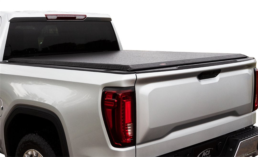 Access Covers 32349 Tonneau Cover; LiteRider®; Soft Roll-Up Hook And Loop; Low Profile; Black; Vinyl; Lockable Using Tailgate Handle Lock; Not Compatible With Tool Box