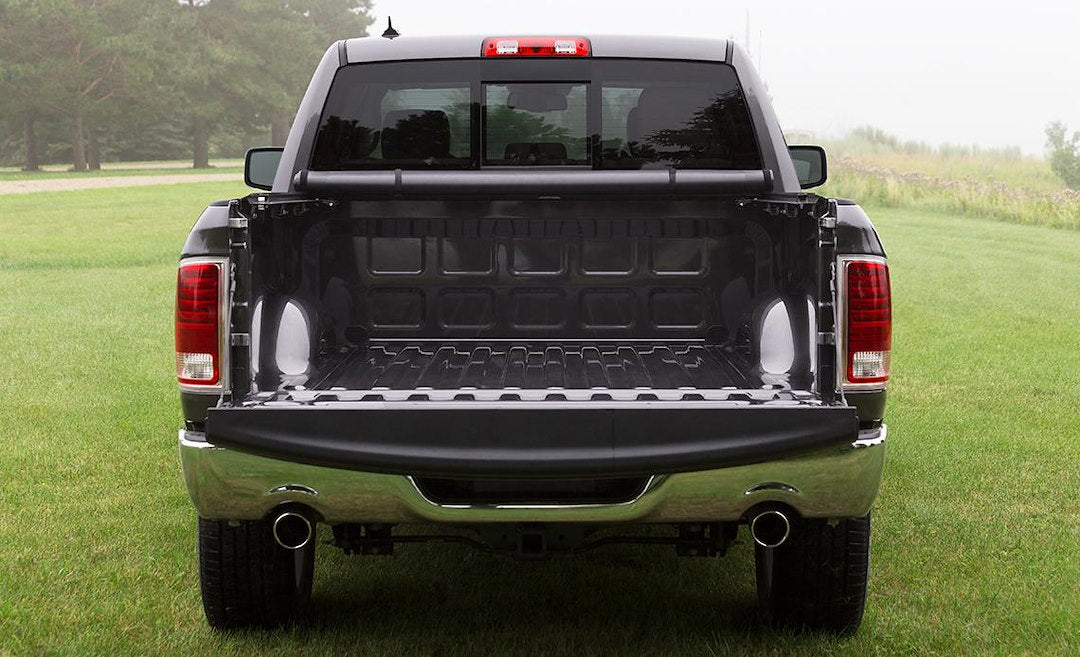 ACI 91449 ACCESS Covers  - Tonneau Cover; Vanish®; Soft Roll-Up Hook And Loop; Low Profile; Black; Vinyl; Lockable; Not Compatible With Tool Box; With Nylon Straps/ Clamps/ Aluminum Bows/ Rails/ Bars