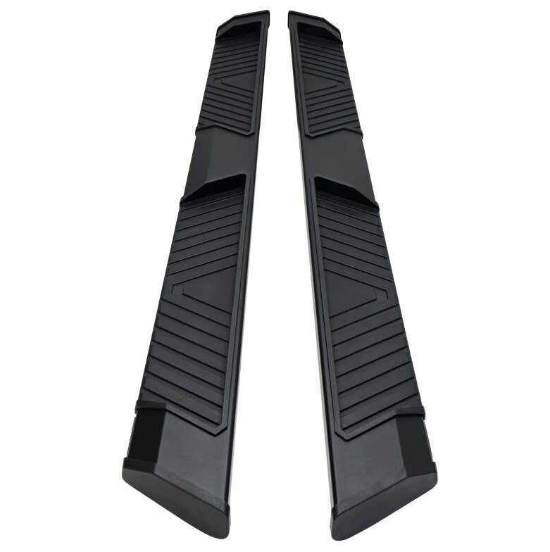Westin 2464125 Automotive 24-64125 - Running Board; AT6 Series; Powder Coated; Textured Black; Aluminum; Unlighted; Rocker Panel Mount; With Black End Caps/ Bracket Covers/ Mounting Brackets And Hardware