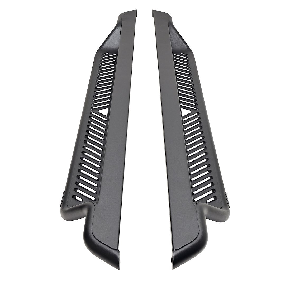 Westin 2042785 Automotive 20-42785 - Running Board; Outlaw; With Drop Down Steps; Powder Coated; Textured Black; Steel; Unlighted; Rocker Panel Mount