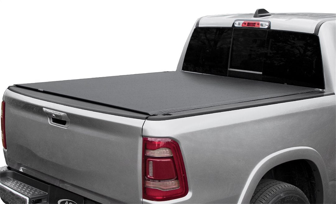 ACI 96209 ACCESS Covers  - Tonneau Cover; Vanish®; Soft Roll-Up Hook And Loop; Low Profile; Black; Vinyl; Lockable Using Tailgate Handle Lock; Not Compatible With Tool Box