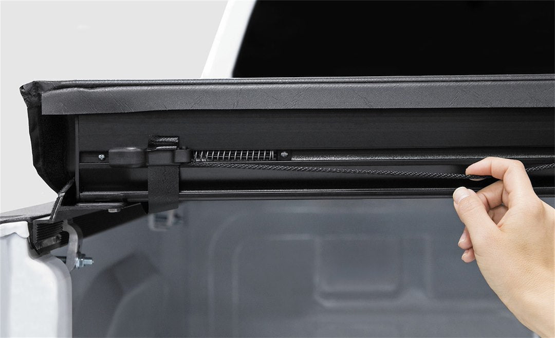 ACI 21439 ACCESS Covers  - Tonneau Cover; Limited®; Soft Roll-Up Hook And Loop; Low Profile; Black; Vinyl; Lockable Using Tailgate Handle Lock; Not Compatible With Tool Box
