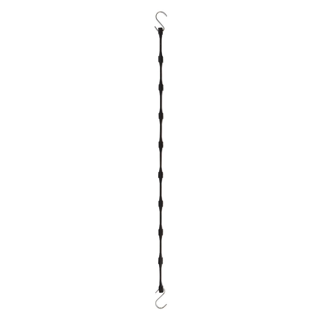 KEEPER 06265 Corporation  - Bungee Cord; VersaStrap ®; EPDM (Ethylene Propylene Diene Monomer) Rubber; One 34 Inch Length; Adjustable; Zinc Plated Hooks; Black