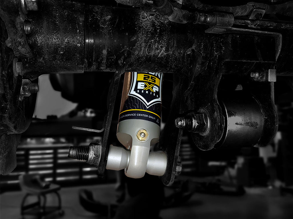 Icon Vehicle Dynamics 48611 Coil Over Shock Absorber; 2.5 Series; Non Adjustable Valving; 1-1/2 To 2-1/4 Inch Lift; Must Re-Use OE Spring; Black/ Gray; Without Remote Reservoir; Single