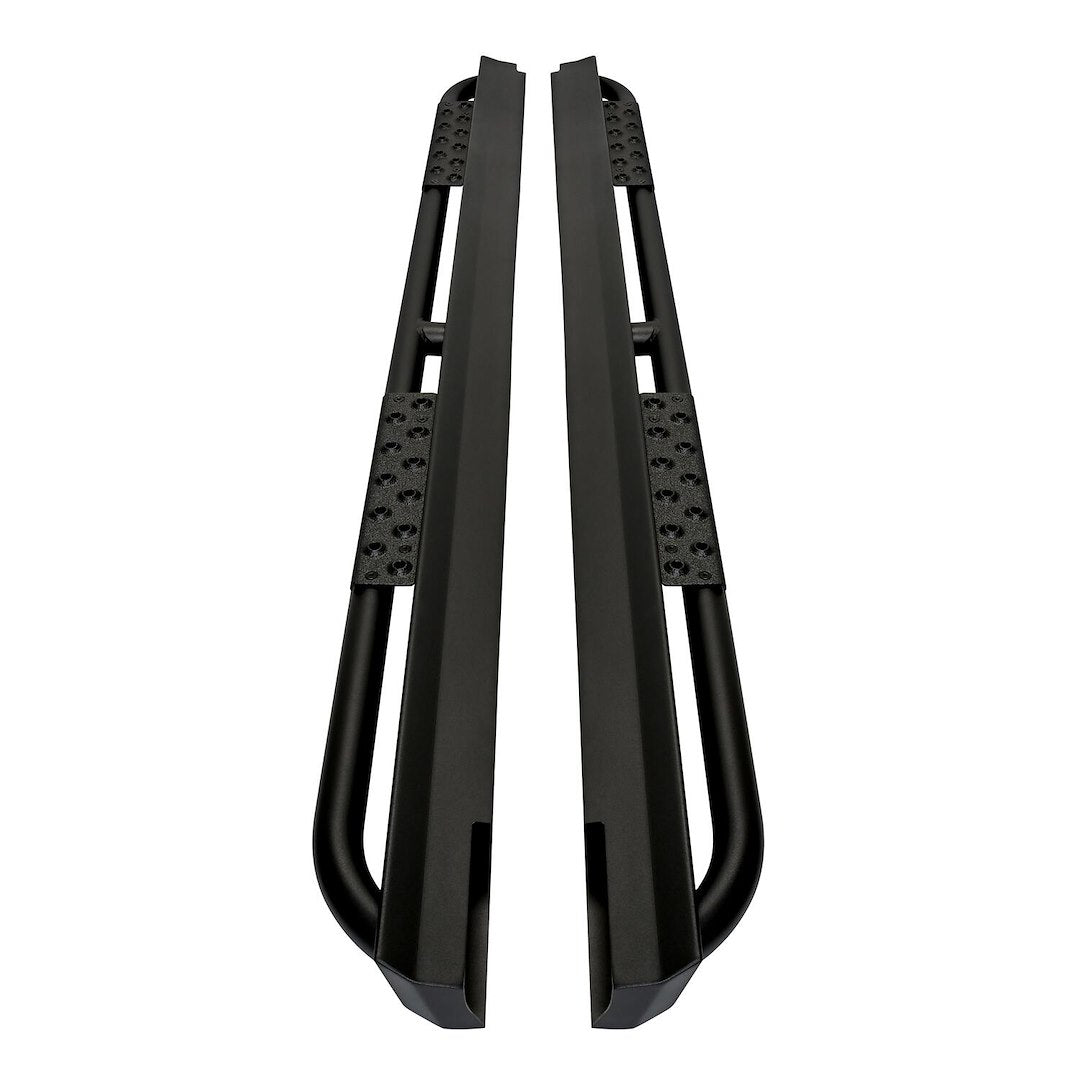Westin 4214195 Automotive 42-14195 - Nerf Bar; XTS; With Step Plate; 1-3/4 Inch Round Bent; Textured Powder Coated; Black; Steel; Rocker Panel Mount