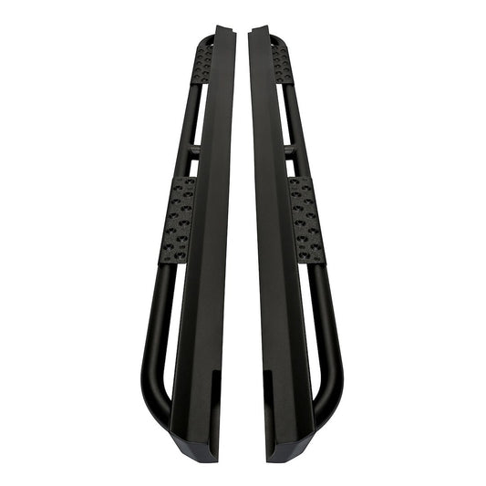 Westin 4214195 Automotive 42-14195 - Nerf Bar; XTS; With Step Plate; 1-3/4 Inch Round Bent; Textured Powder Coated; Black; Steel; Rocker Panel Mount