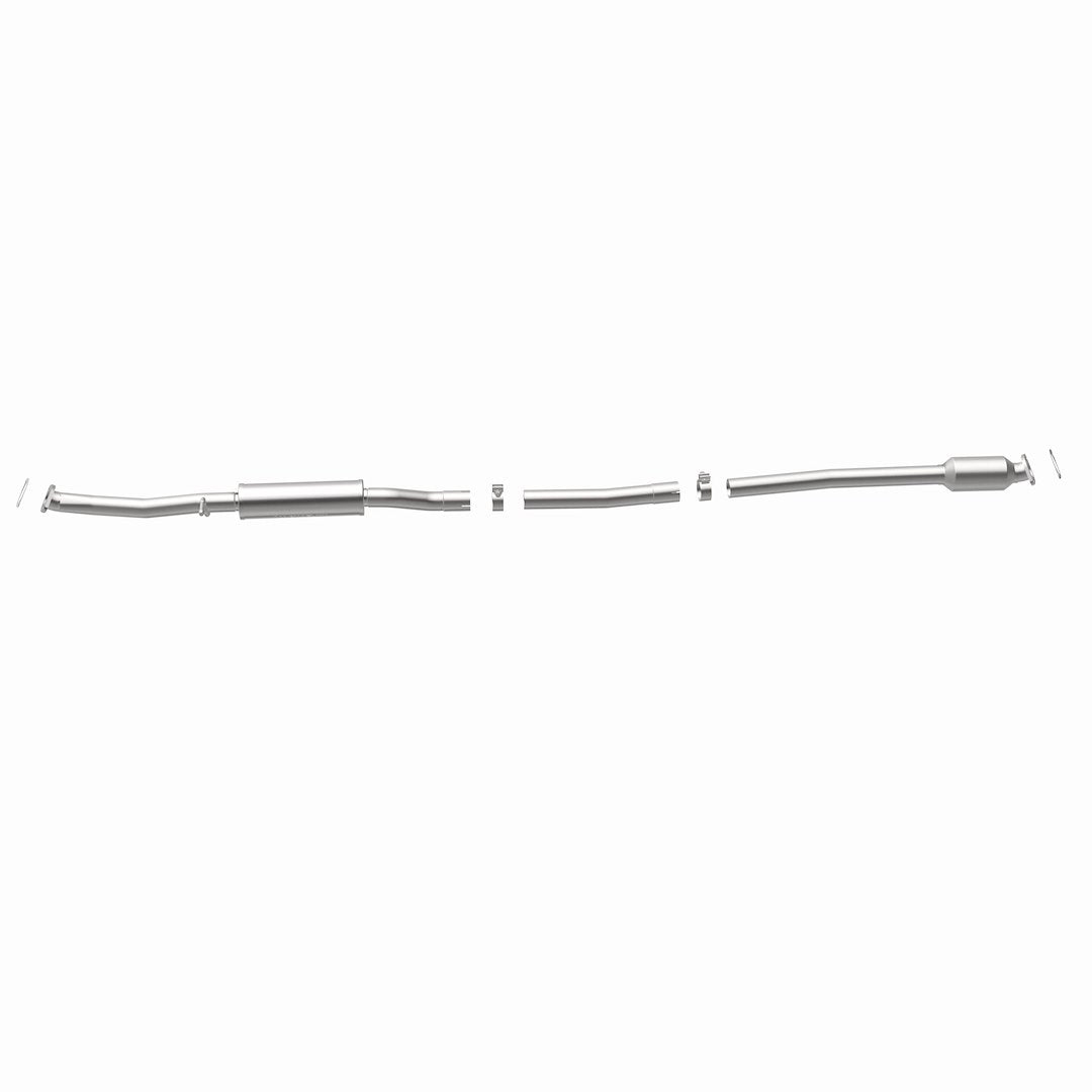 MagnaFlow Exhaust Products 280055 Magnaflow 48 State Converter  - Catalytic Converter; OEM Grade; Stainless Steel; Bolt-On Inlet; Bolt-On Outlet; 9-1/4 Inch Body/98 Inch Overall Length; With Clamps