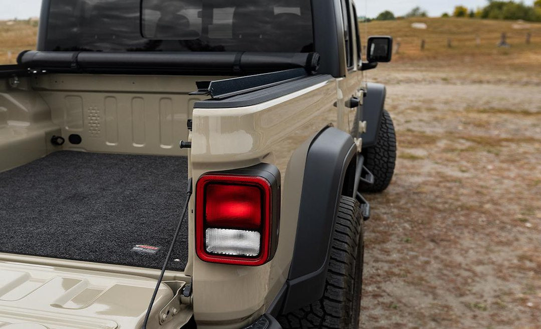 ACI 15349 ACCESS Covers  - Tonneau Cover; Original; Soft Roll-Up Hook And Loop; Standard Profile; Black; Vinyl; Lockable Using Tailgate Handle Lock; Not Compatible With Tool Box; With Nylon Straps And Clamps