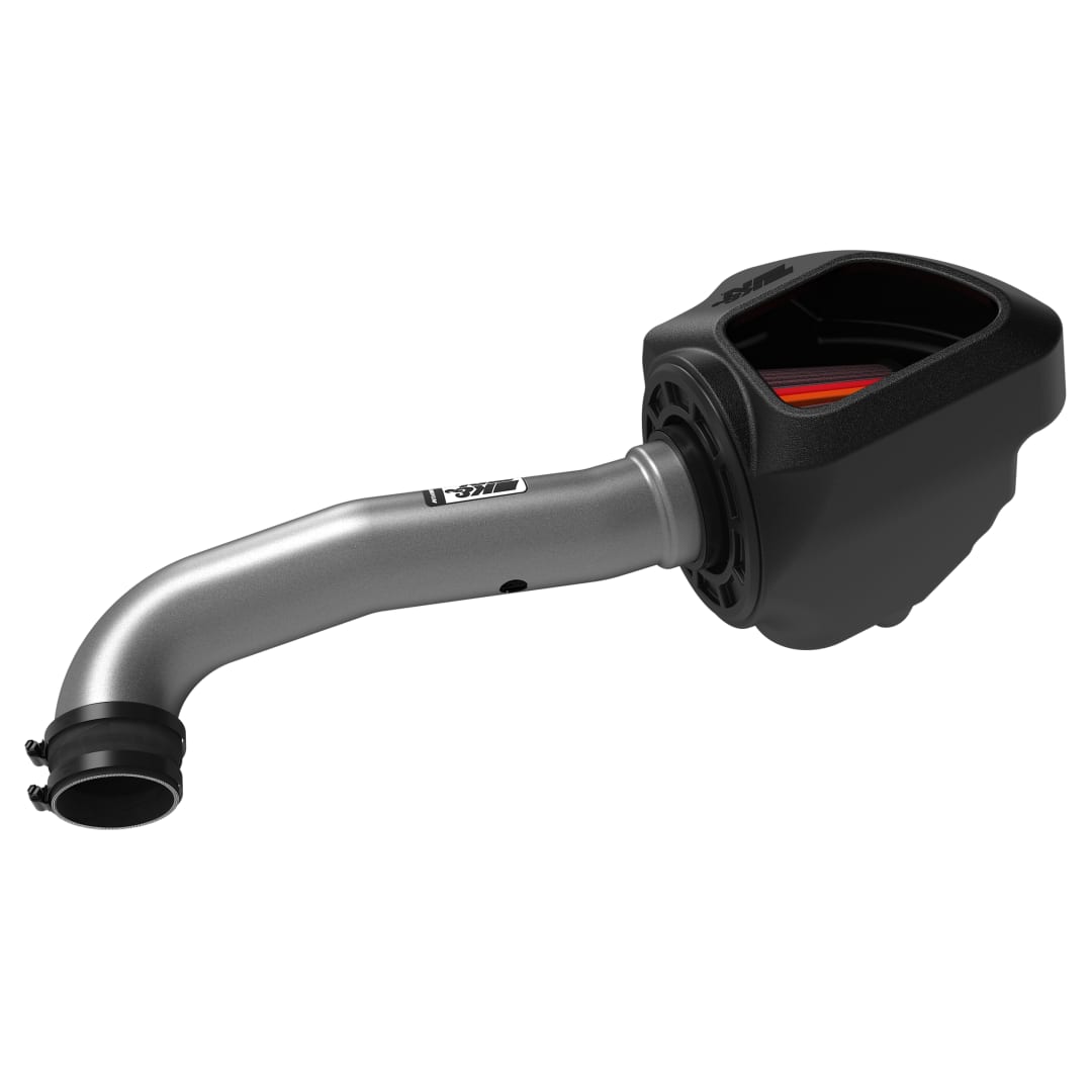 K&N 701566 K & N Filters 70-1566 - Cold Air Intake; NextGen; Silver Aluminum Tube; Red Filter; With Heat Shield