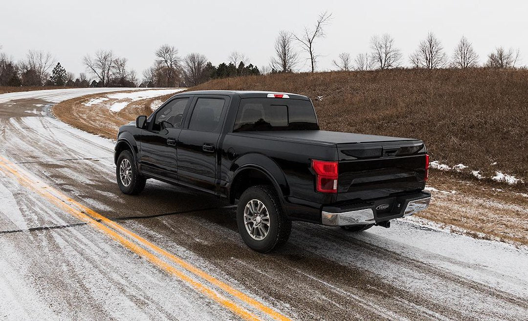 ACI 91449 ACCESS Covers  - Tonneau Cover; Vanish®; Soft Roll-Up Hook And Loop; Low Profile; Black; Vinyl; Lockable; Not Compatible With Tool Box; With Nylon Straps/ Clamps/ Aluminum Bows/ Rails/ Bars