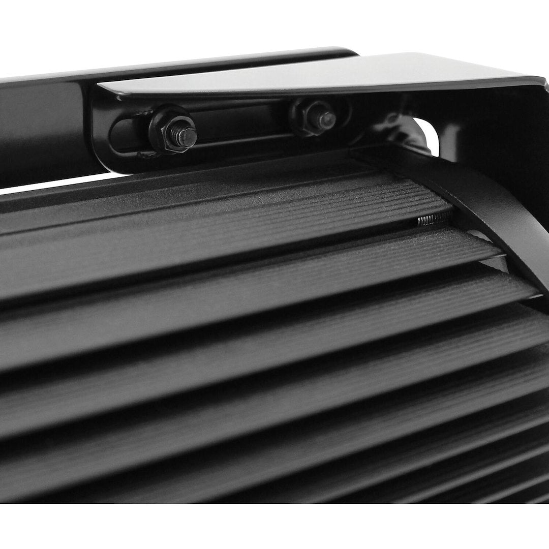 Westin 570025 Automotive 57-0025 - Light Bar; HDX; LED; 6 Inch Length; Clear LED; Clear Lens; Black Steel Housing; Flush Mount In HDX Grille Guard Punch Plate; With Slider Mounting Bracket And Dual Connecting Wiring Harness