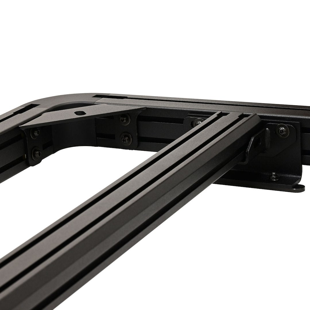 Westin 1500155 Automotive 15-00155 - Roof Rack; Mesa; Universal 58 Inch Length X 45 Inch Width; Bolt-On Installation; Powder Coated; Textured Black; Aluminum; With Wind Deflector/ Mounting Bracket And Hardware